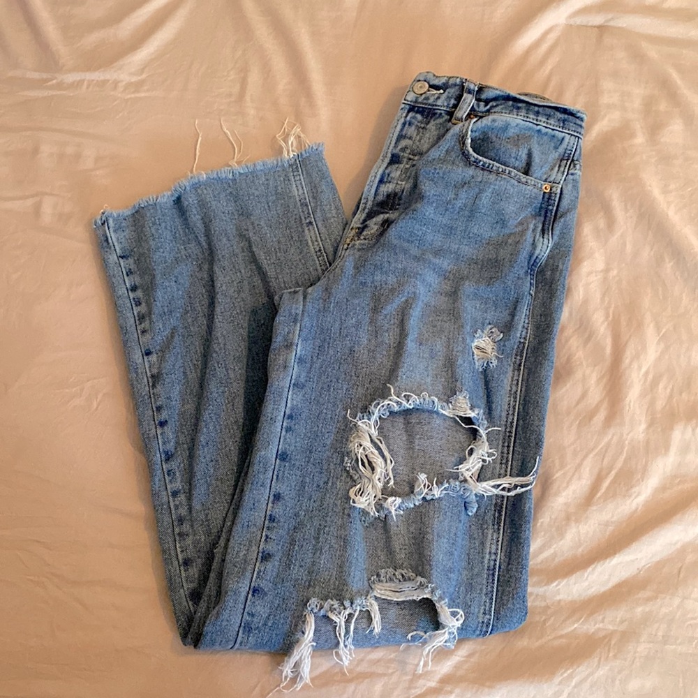 pacsun high waisted baggy jean